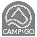 Camp And Go small Black and White
